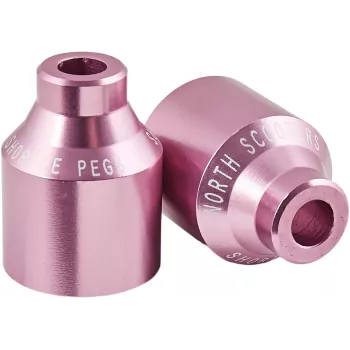 North Shortie Pro Scooter Peg - Schwarz eloxiert 50 mm (Paar)