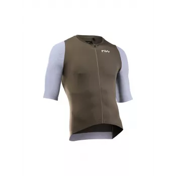 Northwave Extreme Evo Jersey Kurzarm Braun - Größe L