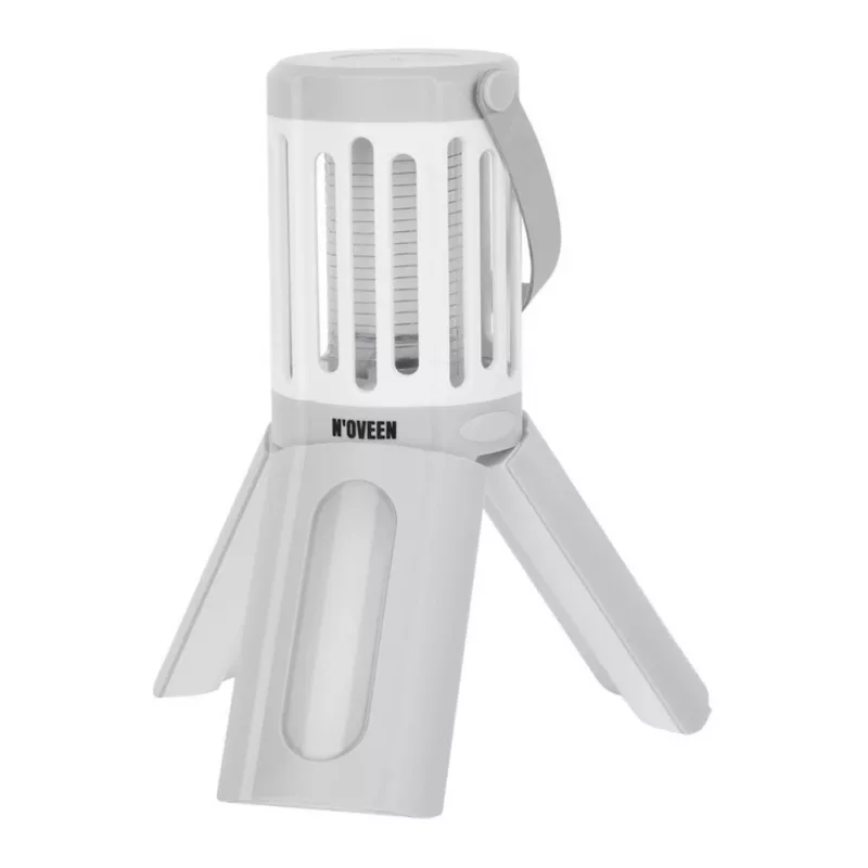 Noveen 2in1 Insektenvernichter-Lampe LED-Licht IPX4 wasserdicht 40m² Reichweite 1000V batteriebetrieben