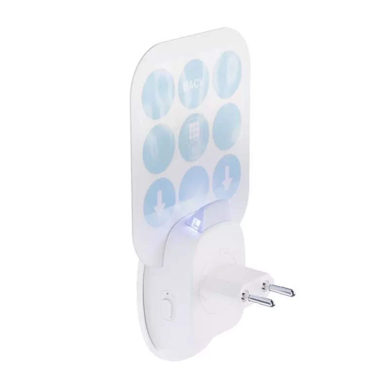 Noveen Insektenvernichter-Lampe 2in1 Bug Zapper + Nachtlicht Verstellbarer Stecker bis 30 m²