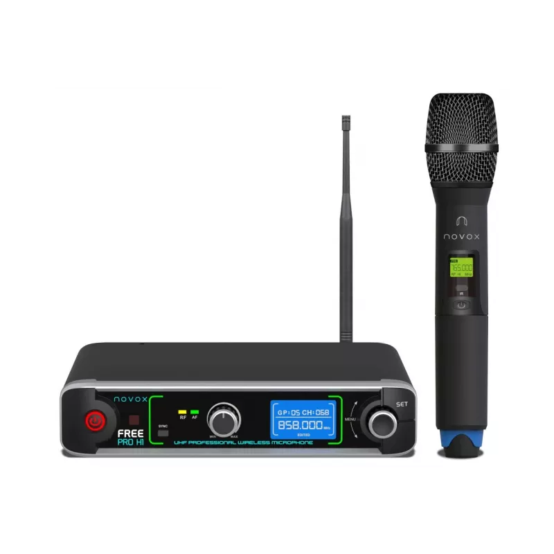 Novox FREE PRO H1 Drahtloses Mikrofonsystem mit Einzelmikrofon