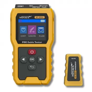 NOYAFA NF-8504 PoE-Tester mit Pinout-Erkennung und Leistungsmessung
