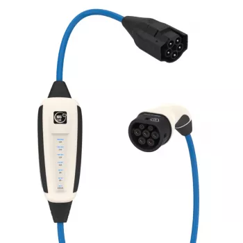 NRGkick Mobile Wallbox 16A 5m Pure for PV Charging (Weiß, 11 kW, 5 Meter Kabel, WLAN + Bluetooth)