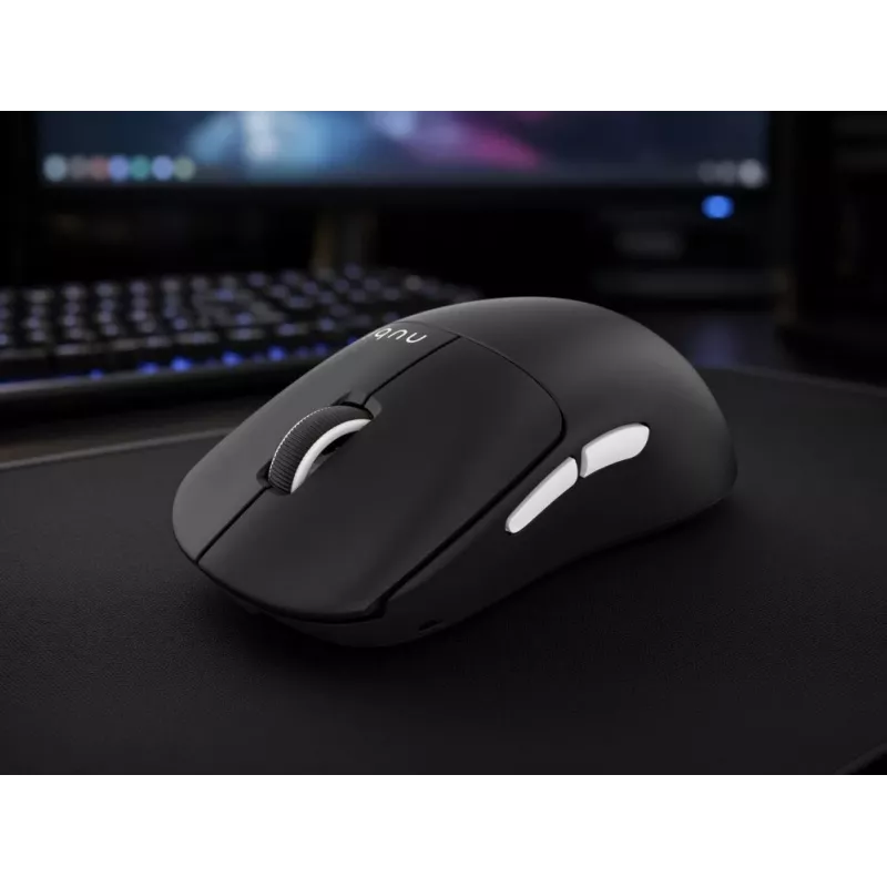 Nubi Maus NM1 Kabellos Schwarz
