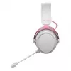 Nubi NH1 kabelgebundenes Over-Ear-Gaming-Headset mit abnehmbarem Bügelmikrofon, 50mm-Treibern, 3,5mm-Klinkenstecker, Roségold