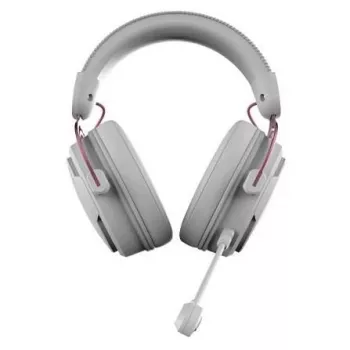Nubi NH1 kabelgebundenes Over-Ear-Gaming-Headset mit abnehmbarem Bügelmikrofon, 50mm-Treibern, 3,5mm-Klinkenstecker, Roségold