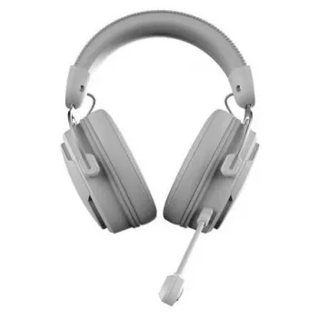 Nubi NH1 kabelgebundenes Over-Ear-Gaming-Headset mit RGB-Beleuchtung, 50mm-Treibern, geräuschisolierendem Mikrofon - Weiß