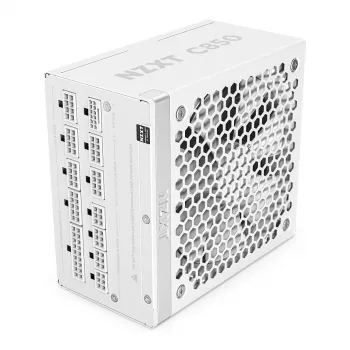 NZXT C850 Gold ATX 3.1 Vollmodulares Netzteil - 850W, 80 PLUS Gold, Weiß