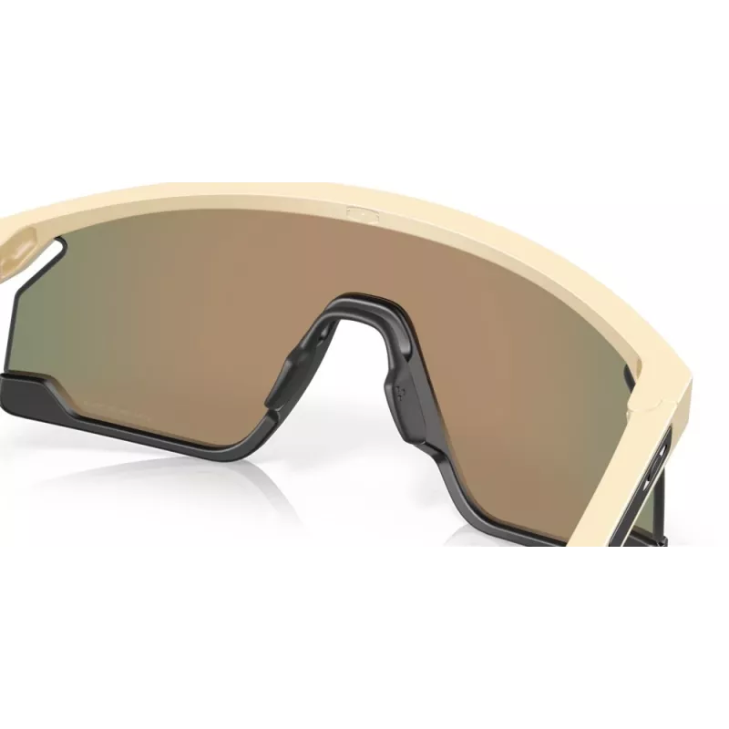 Oakley Bxtr Sonnenbrille Shield Wrap-Around Matt Schwarz Prizm Schwarz