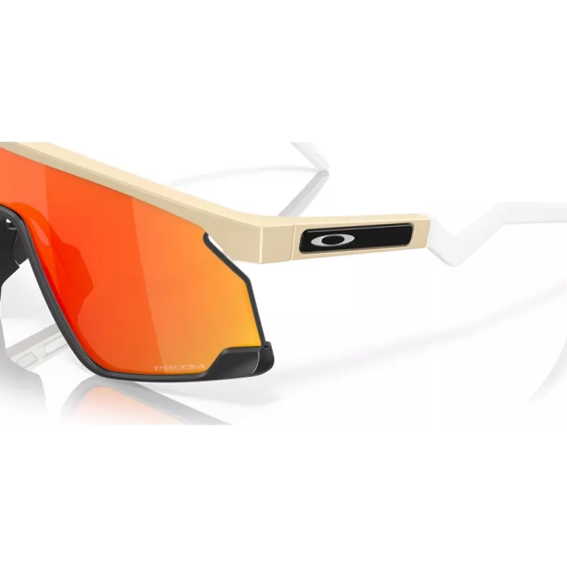 Oakley Bxtr Sonnenbrille Shield Wrap-Around Matt Schwarz Prizm Schwarz