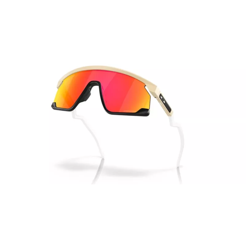 Oakley Bxtr Sonnenbrille Shield Wrap-Around Matt Schwarz Prizm Schwarz