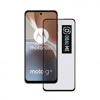 OBAL:ME 5D Glass Screen Protector für Motorola G32 Schwarz