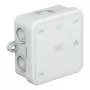 OBO A 8 Kabelabzweigdose 75x75x36 mm PE Lichtgrau RAL 7035 IP55 8 Einführungen