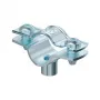 OBO ASG 732 14 G Distanzschelle mit M6-Gewindeanschluss, 12-14mm, Stahl, elektrolytisch verzinkt