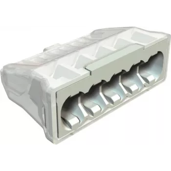 OBO BETTERMANN 61 525 LGR Push-in-Verbinder 5-polig 0,5-2,5mm² Lichtgrau RAL7035 2054507