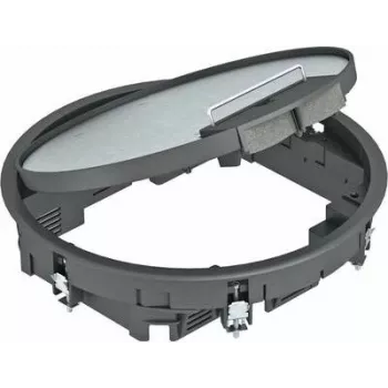 OBO Bettermann GESR7 10U Geräteeinsatz für Universalmontage, Schwarz 7405452