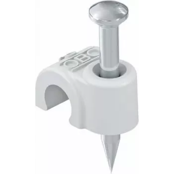 OBO BETTERMANN Isolierter Nagelclip 20mm 2020 40 LGR (2228408)