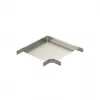OBO Bettermann TRAY CORNER RS90-60-300 PG 2PCS - 90° Horizontaler Kabelrinnenbogen, 60x300mm, bandverzinkter Stahl, 2 Stück