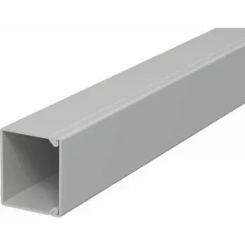 OBO BETTERMANN WDK 30030 Wand- und Deckenkabelkanal 30x30 mm Steingrau 2 m 6026818