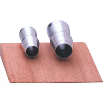 OCHSENKOPF Befestigungssatz für Axtköpfe OX E-123-0100, 3-teilig (Stahlkeil, Holzkeil, Sicherungsschraube) zur Reparatur von Axtstielen