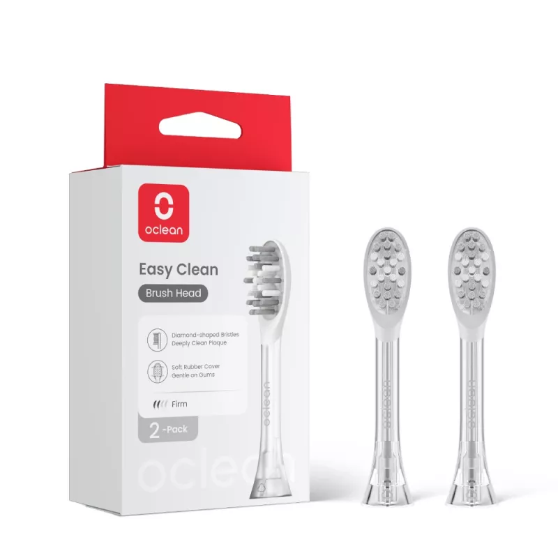 Oclean Brush Head Ease 2 Stück P1K3 Grau