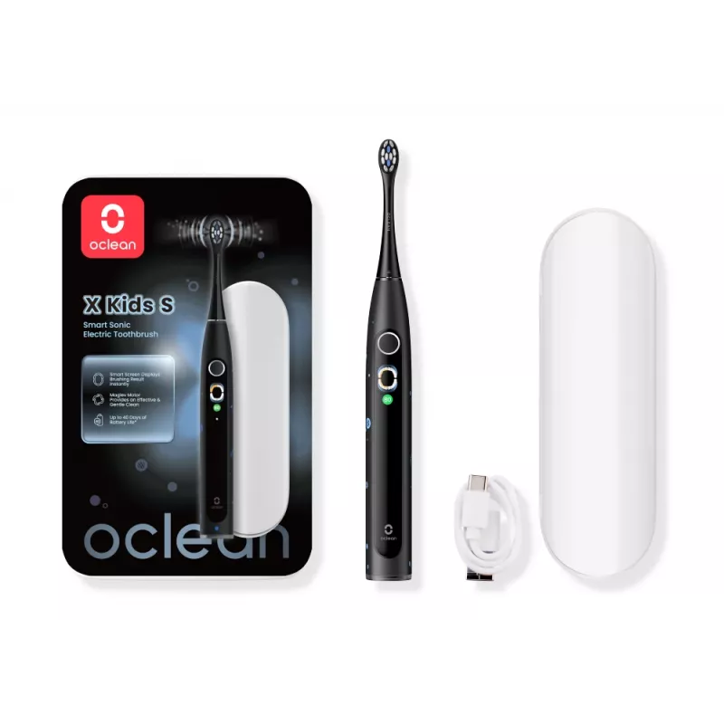 OCLEAN X Kids S Elektrische Zahnbürste Schwarz