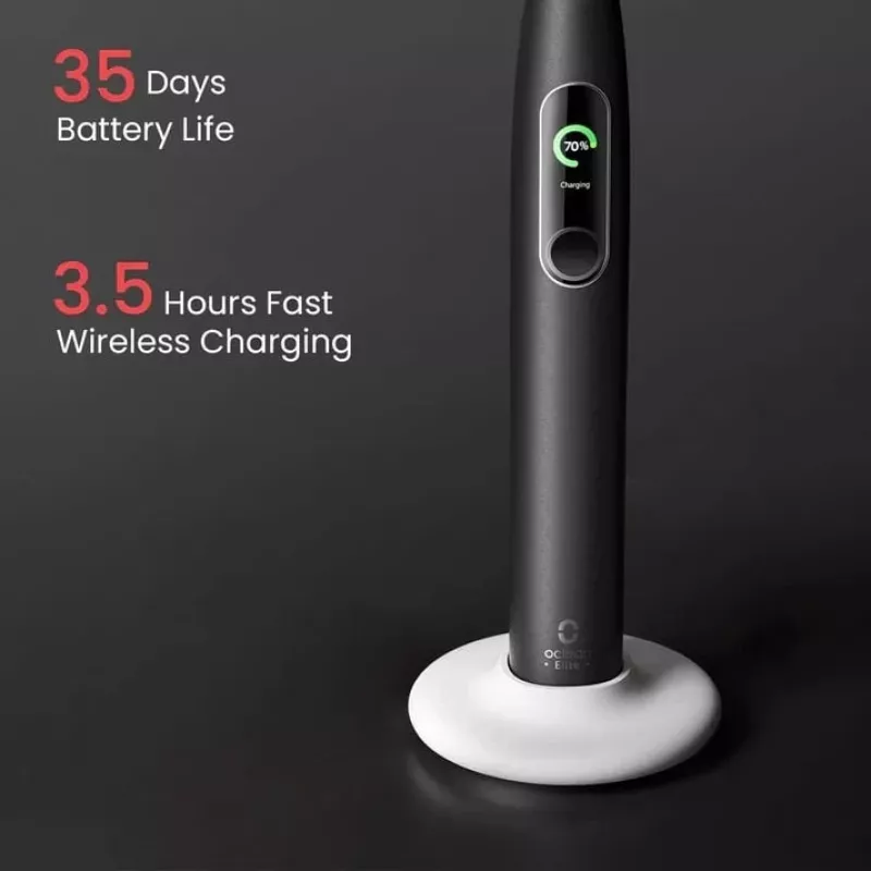 OCLEAN X Pro Elite Premium Set Elektrische Zahnbürste Schwarz