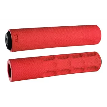 Odi Vapor F-1 Griffe - Schwarz, 130 mm, Push-on MTB Lenkergriffe mit A.I.R.E. Compound