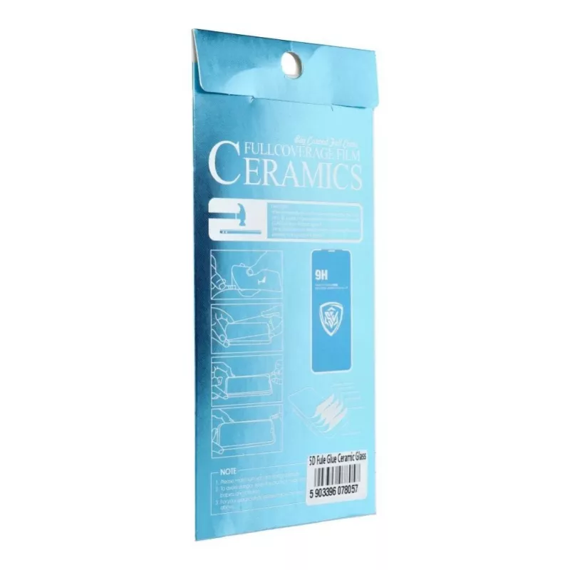 OEM 5D Full Glue Ceramic Glass Screen Protector für Samsung Galaxy A26 5G Schwarz