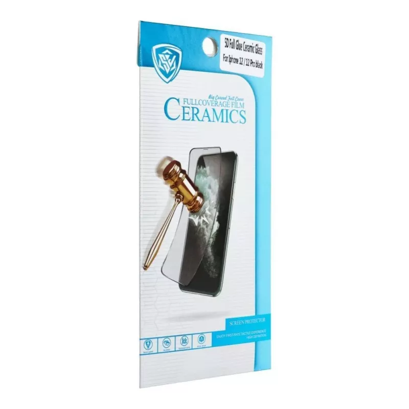 OEM 5D Full Glue Ceramic Glass Screen Protector für Samsung Galaxy A26 5G Schwarz