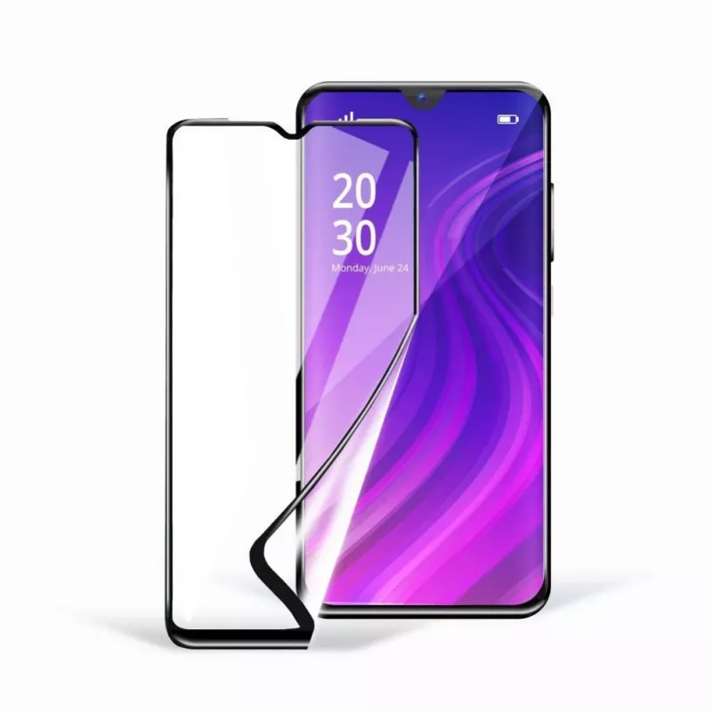 OEM 5D Full Glue Ceramic Glass Screen Protector für Samsung Galaxy A26 5G Schwarz