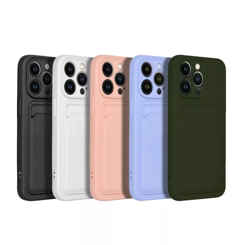 OEM Case für iPhone 15 Pro Max Kartenhülle Weiß