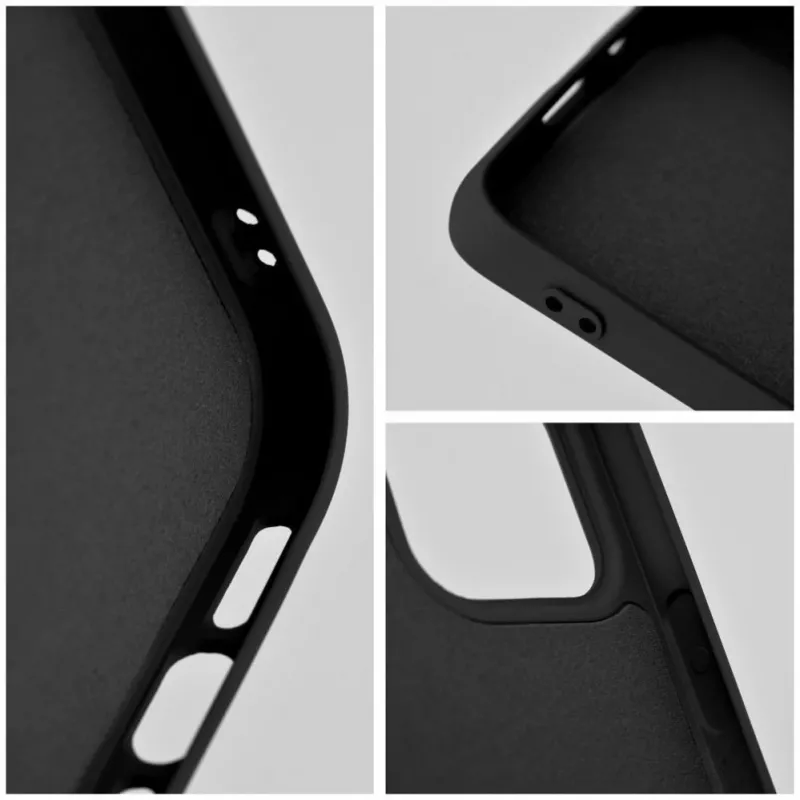 OEM-Hülle für iPhone 15 Silikon Schwarz