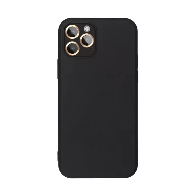 OEM-Hülle für iPhone 15 Silikon Schwarz