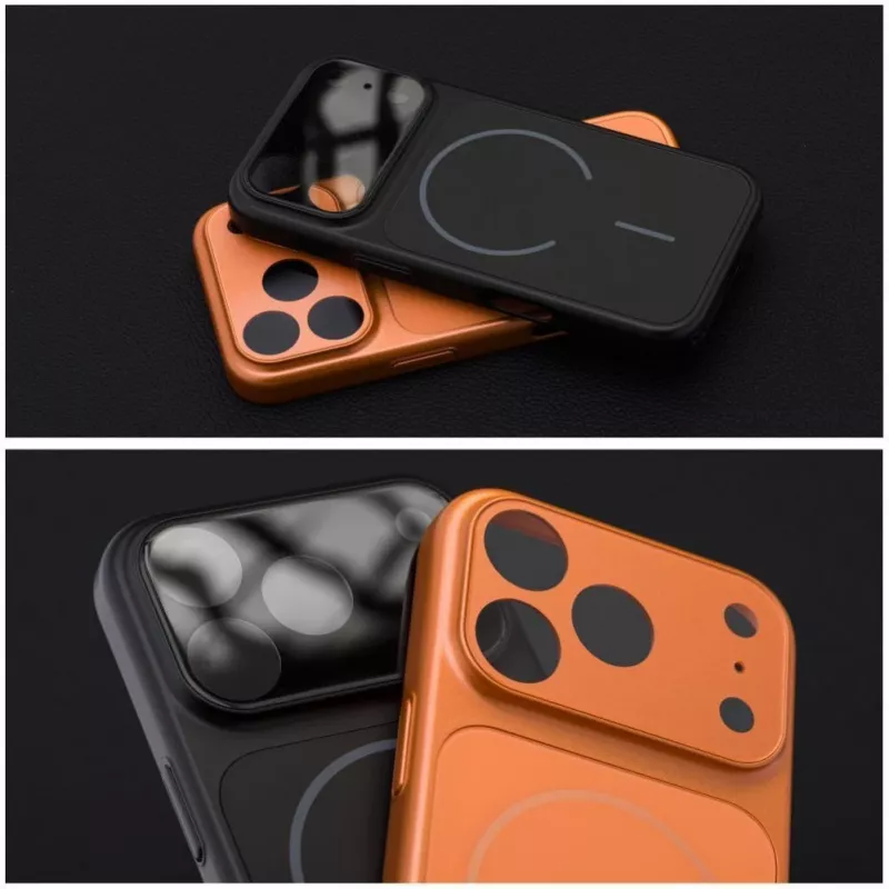 OEM Case für iPhone 17 AIR Make 17 kompatibel mit MagSafe Orange