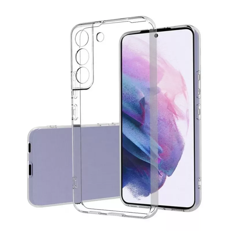 OEM Klarsichthülle für Samsung Galaxy S21 FE 5G, 2 mm transparente TPU-Rückseitenhülle