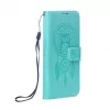 OEM Flip Case für Samsung Galaxy S25 Mezzo Book Dreamcatcher Grün