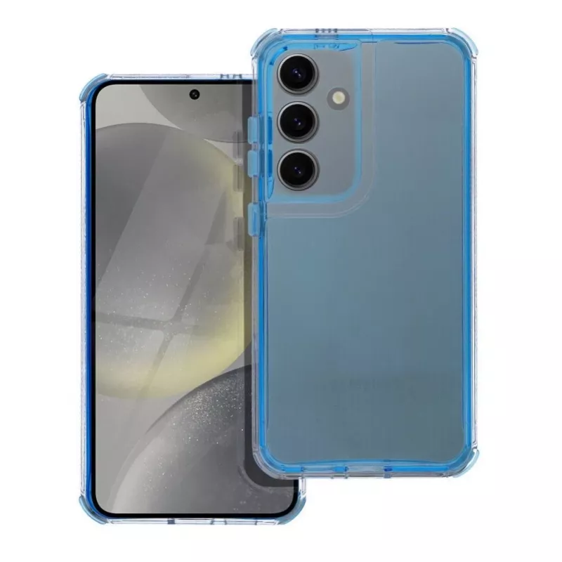 OEM MATRIX CLEAR Case für Samsung Galaxy A35 5G - Transparent Blau