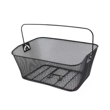 OEM Fahrrad-Hinterradkorb FSBKT-033 Schwarz Stahldraht 20L
