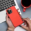 OEM Silikonhülle für iPhone 17 Pro Max / 18 Pro Max (Niedrige Kameraerhebung) - Pfirsich