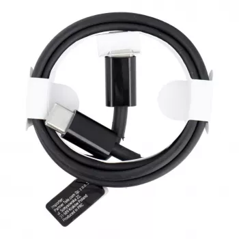 OEM USB-C auf USB-C PD 40W Kabel 1m Schwarz
