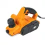 OKKO PLANNER 2822E 710W Elektrohandhobel, 82 mm Hobelbreite, 2 mm Tiefe, TCT-Messer, 16000 U/min, Soft-Griff, Staubabsaugung