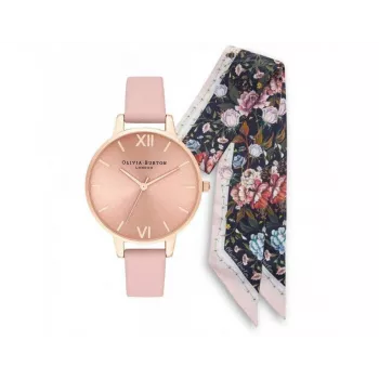 OLIVIA BURTON Enchanted Garden Damenuhren Geschenkset OB16GSET23 34mm Roségold