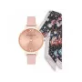 OLIVIA BURTON Enchanted Garden Damenuhren Geschenkset OB16GSET23 34mm Roségold