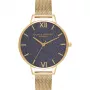 OLIVIA BURTON Wishing Star Damenuhr OB16GD75 - 34 mm Roségold Edelstahl Mesh