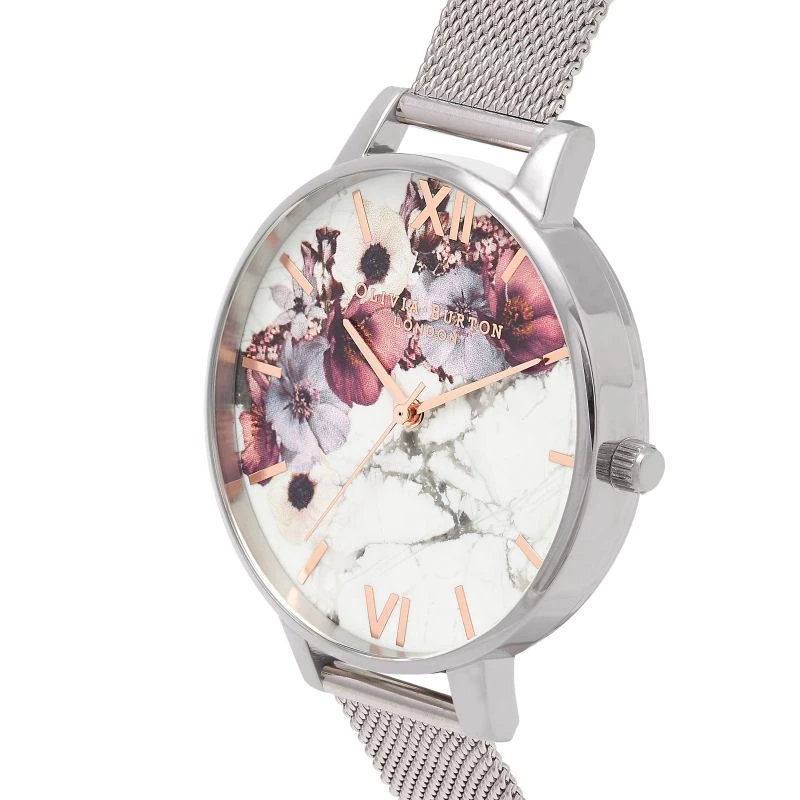 OLIVIA BURTON Damenuhr Meant To Bee Quarz OB16MF09 38 mm Roségold Edelstahl Mesh