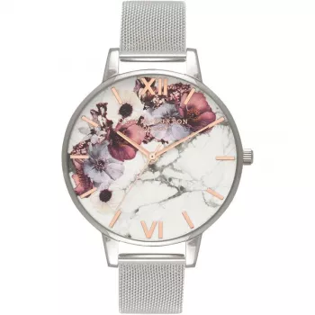 OLIVIA BURTON Damenuhr Meant To Bee Quarz OB16MF09 38 mm Roségold Edelstahl Mesh