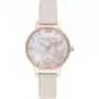Olivia Burton Damenuhr OB16GB01 Glitzer-Zifferblatt Edelstahl 30 mm