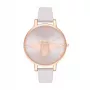 Olivia Burton Damenuhr Sparkle Bee OB16AM158 - 38mm Roségold Edelstahl Mesh