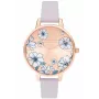 OLIVIA BURTON Damenuhr OB16AN03 (34 mm) Roségoldfarbenes Edelstahl-Mesh